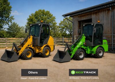 EcoTrack - Front End Loader Comparison - Electric vs Diesel