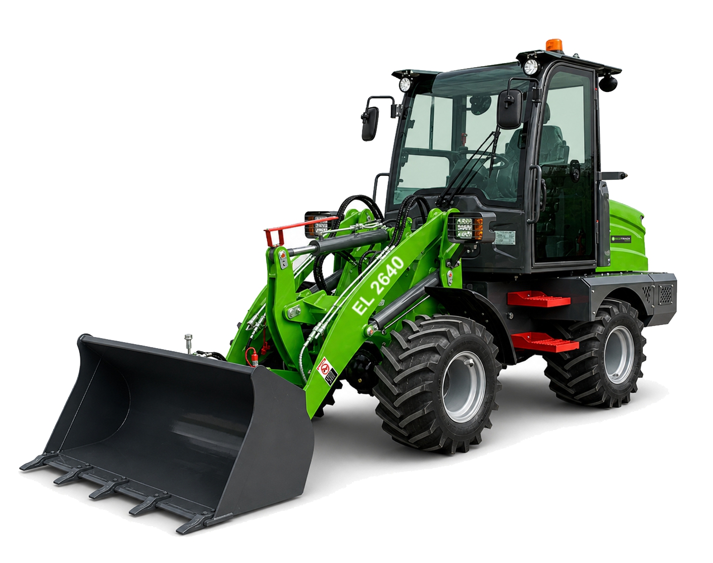 EcoTrack - Electric Front End Wheel Loader - EL 2640 - 2640 lbs Capacity