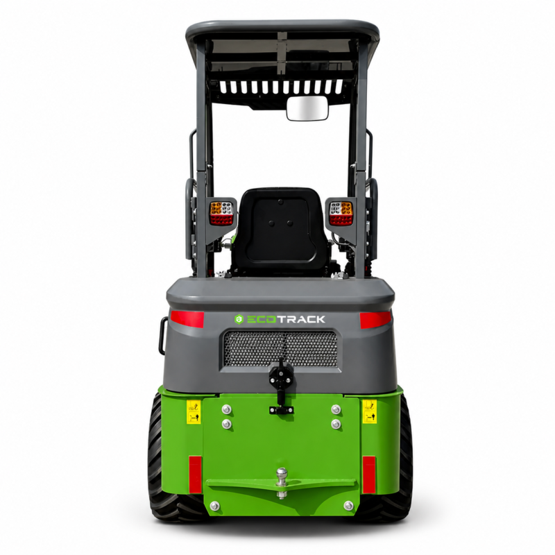 Canadian EcoTrack Electric Compact Front End Wheel Loader, 1430 lb Load ...