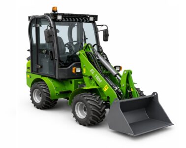 EcoTrack - Electric Articulating Front End Wheel Loader - EL1980 - Bucket Capacity 1980 lbs - B