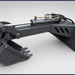 EcoTrack Electric Loader EL Series Backhoe Attachment
