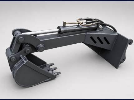 EcoTrack Electric Loader EL Series Backhoe Attachment