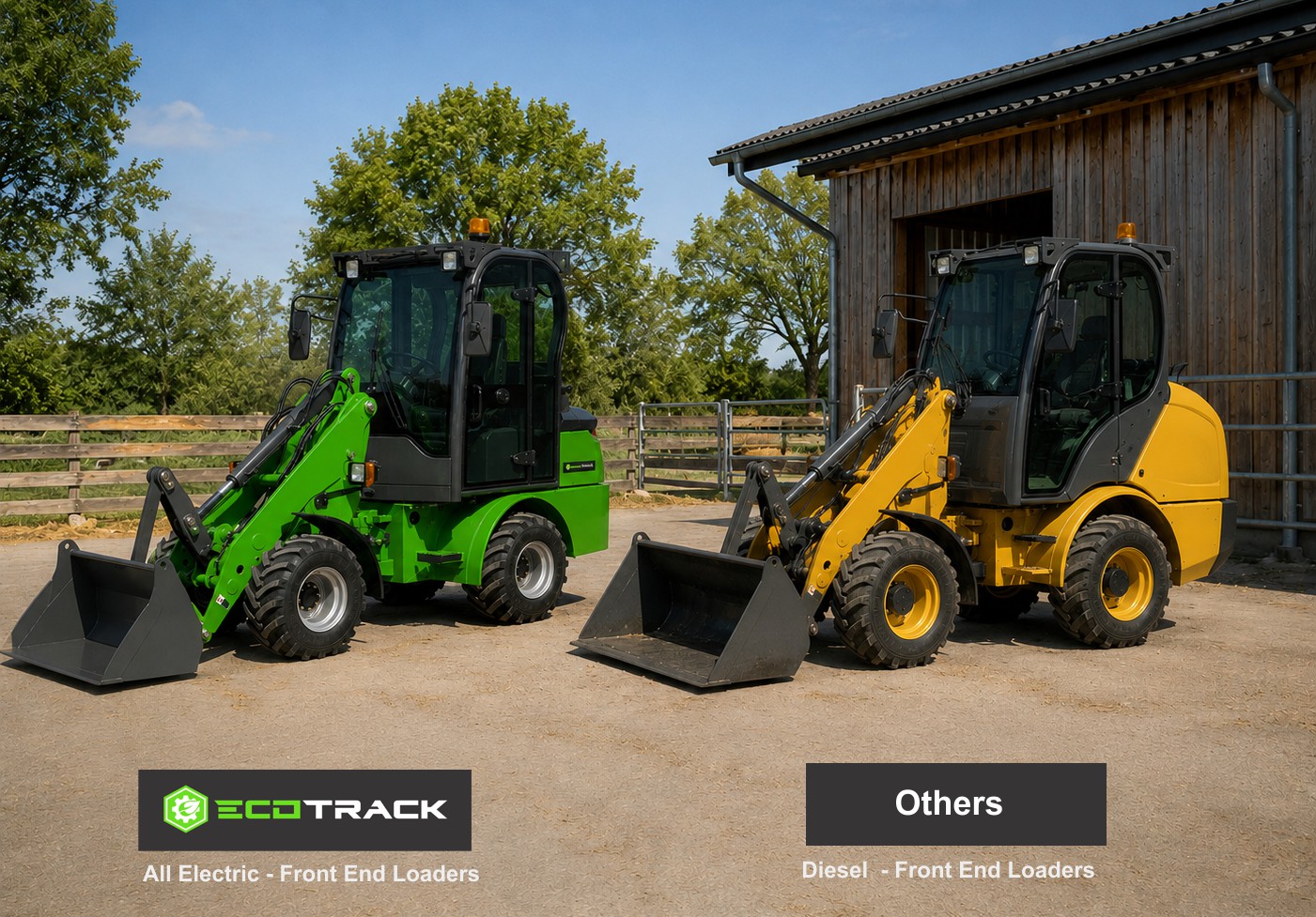 EcoTrack - Front End Loaders - Electric vs Diesel - Comparison