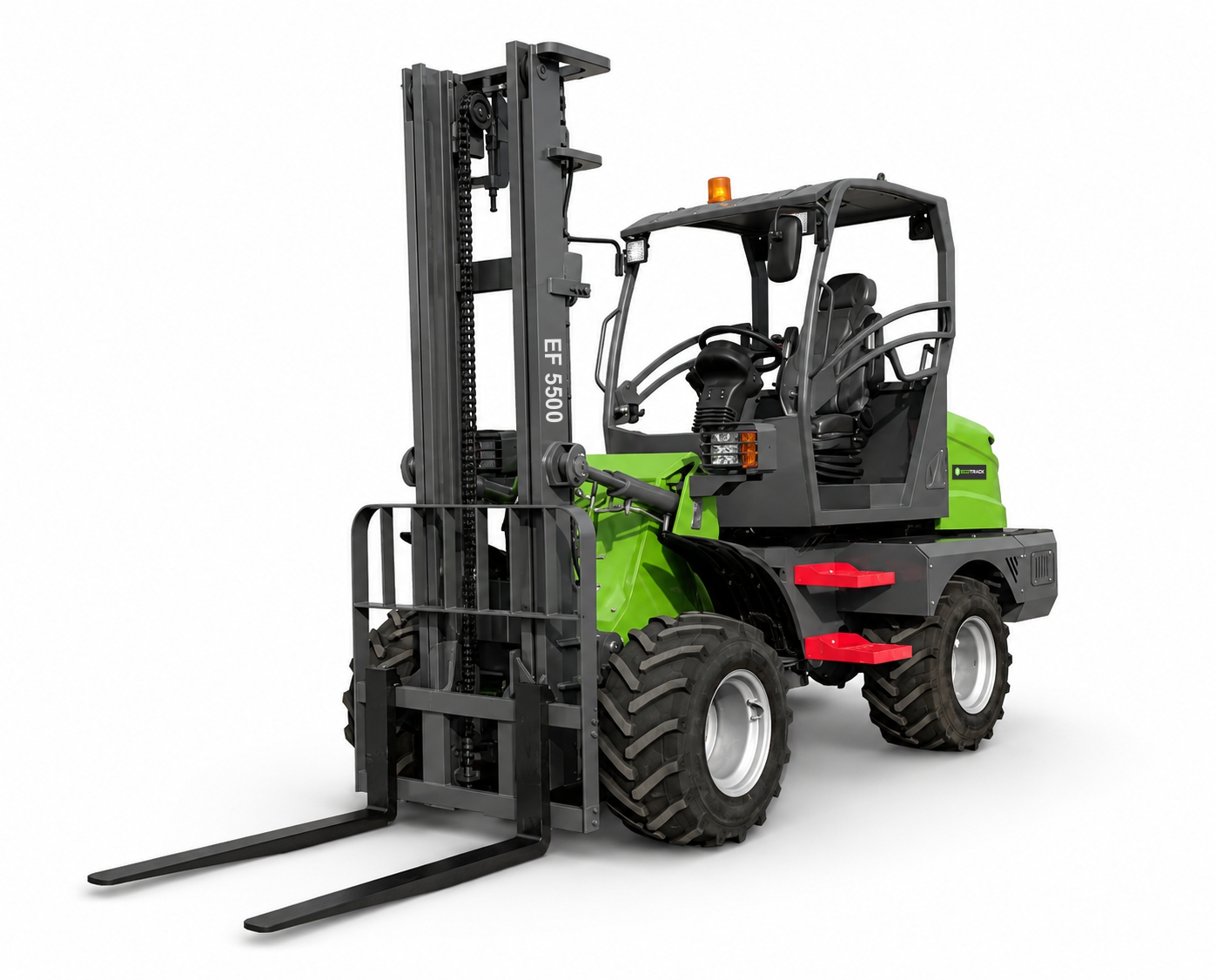 EcoTrack - Electric Articulating All Terrain Forklift - EF 5500 - 5500 lbs Lifting Capacity