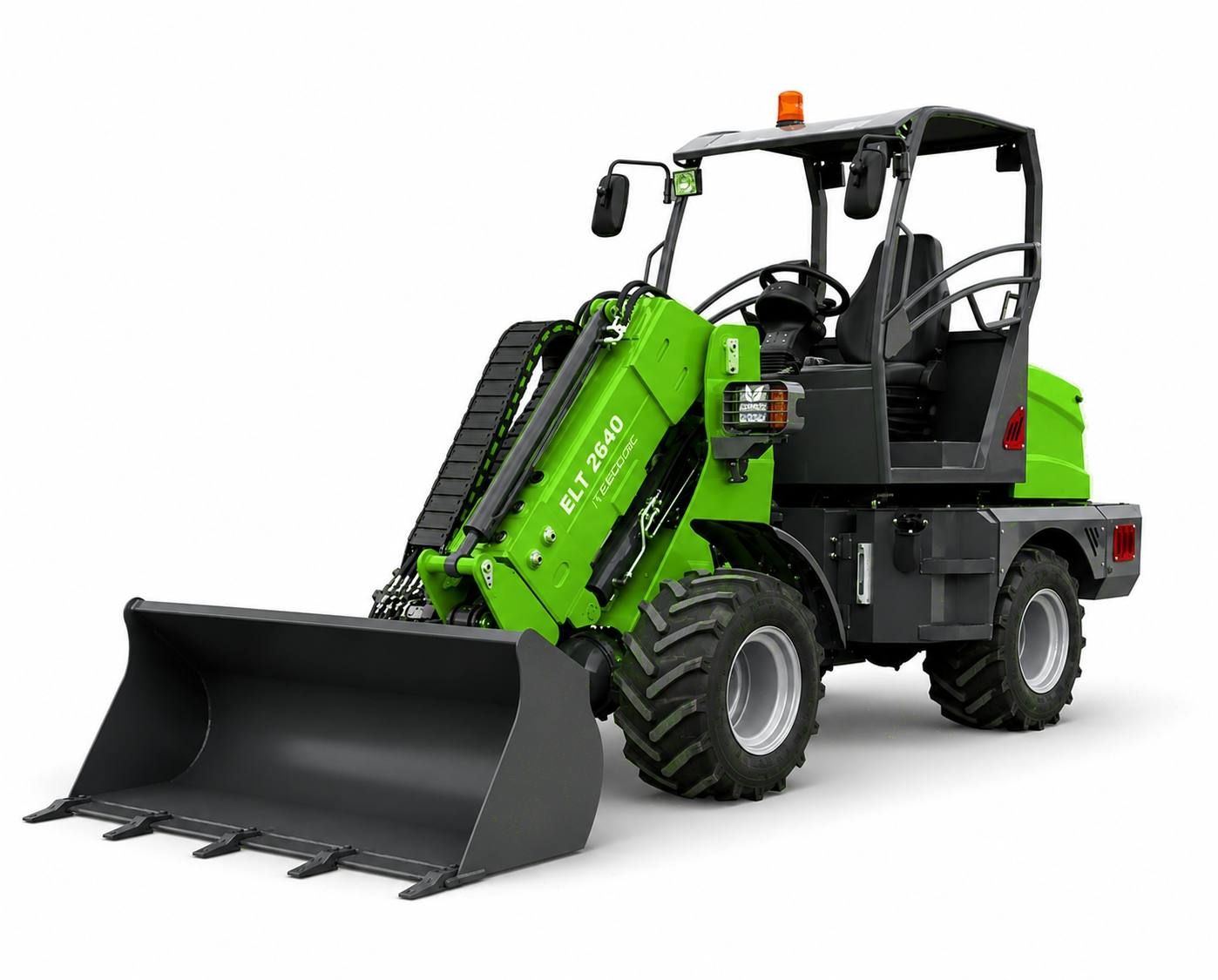 EcoTrack - Electric Telescopic Front End Wheel Loader - ELT 2640 - Photo B - With Open Cab